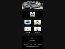 Tablet Screenshot of napervilleautohaus.com